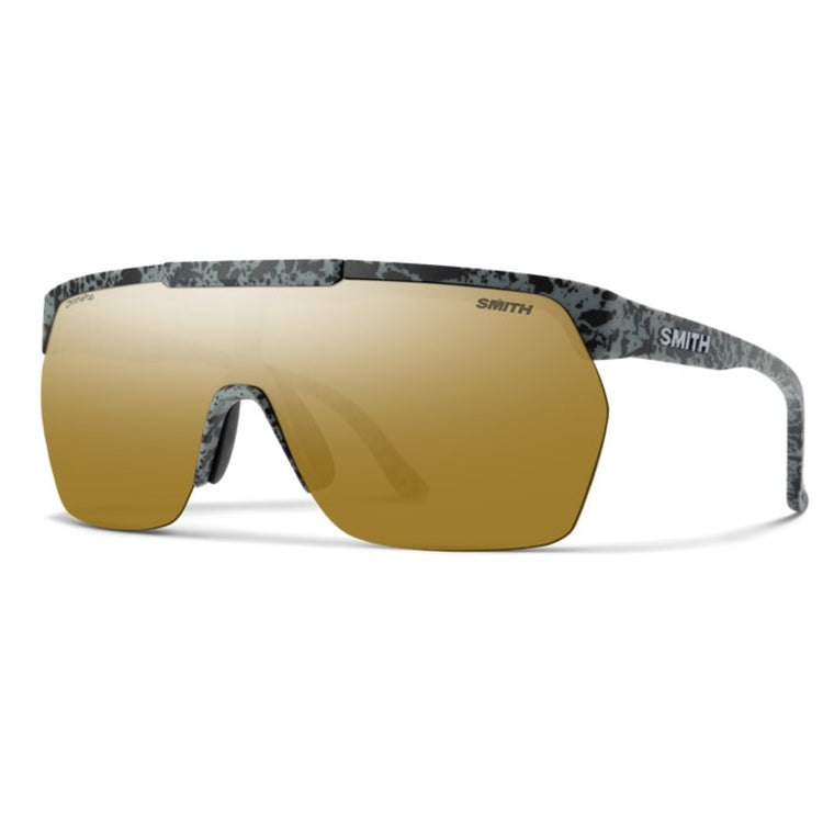 SMITH XC Sunglasses Matte Grey Marble/ChromaPop Polarized Bronze Mirror