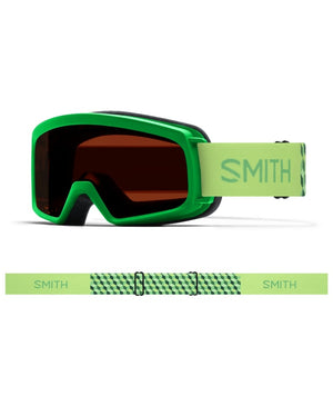 SMITH Youth Rascal RC36 Lenses Snow Goggle Green