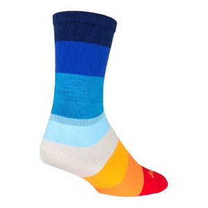 SockGuy 70's 6" Crew Bike Sock