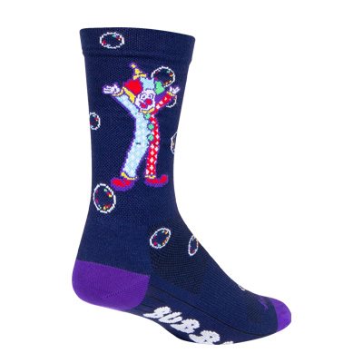 SockGuy Bubbles 6" Crew Bike Sock