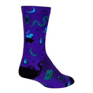 SockGuy Cursed 6" Crew Bike Sock