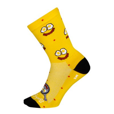 SockGuy Eggstatic 6" Crew Bike Sock
