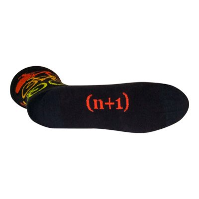 SockGuy NVR ENUF 6" Crew Bike Sock