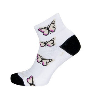 SockGuy Women's Butterfly 2" Bike Sock