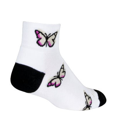 SockGuy Women's Butterfly 2" Bike Sock
