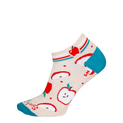 SockGuy Women's Classic Low 1" Bike Sock Orchard