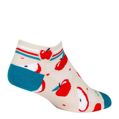SockGuy Women's Classic Low 1" Bike Sock Orchard