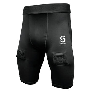 Source For Sports Senior Bamboo Compression Jock Short black