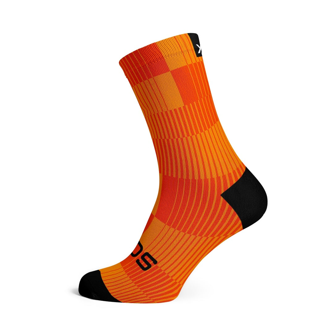 SOX Footwear Minimalist Crew Sock Slight Orange