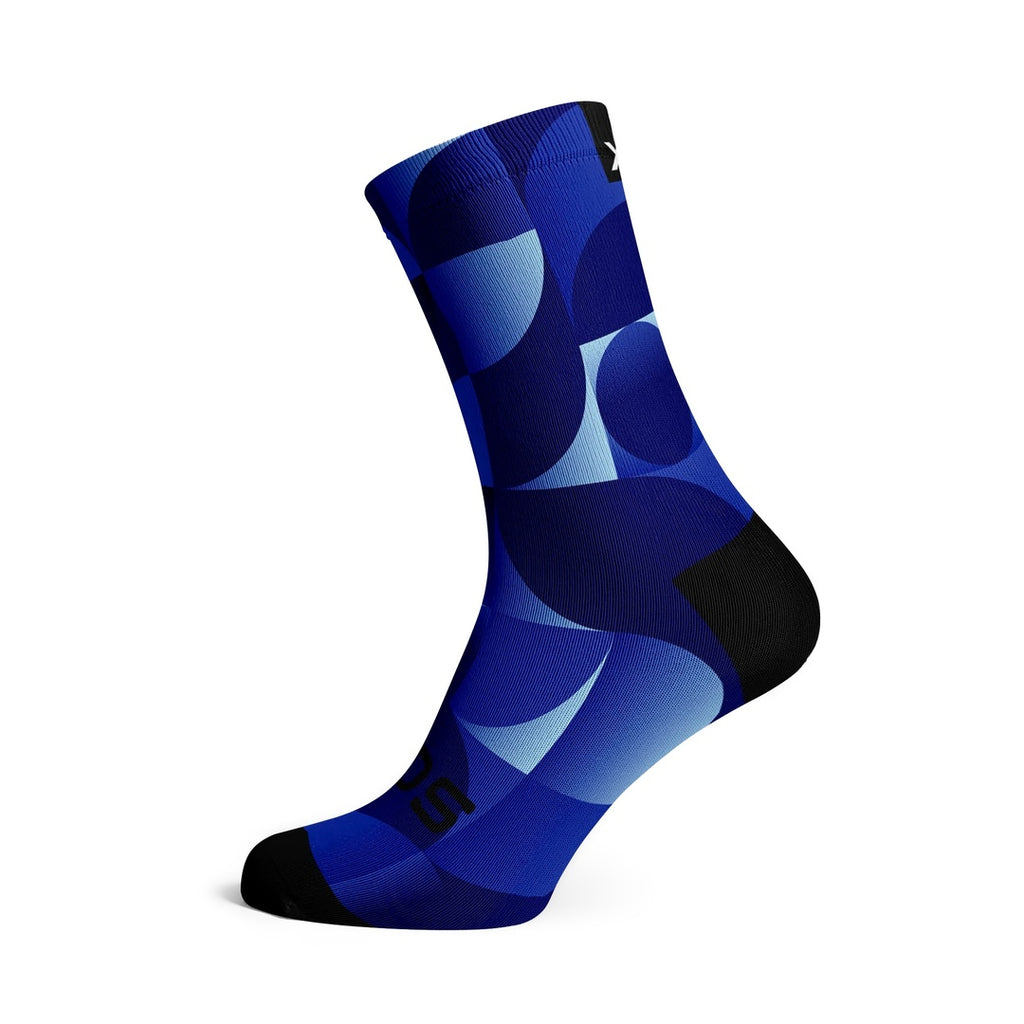 SOX Footwear Crew Bike Socks solid royal blue