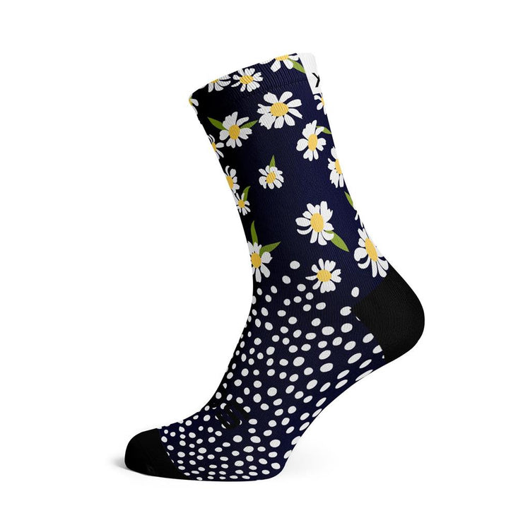 SOX Footwear Tropicals Crew Sock Daisy
