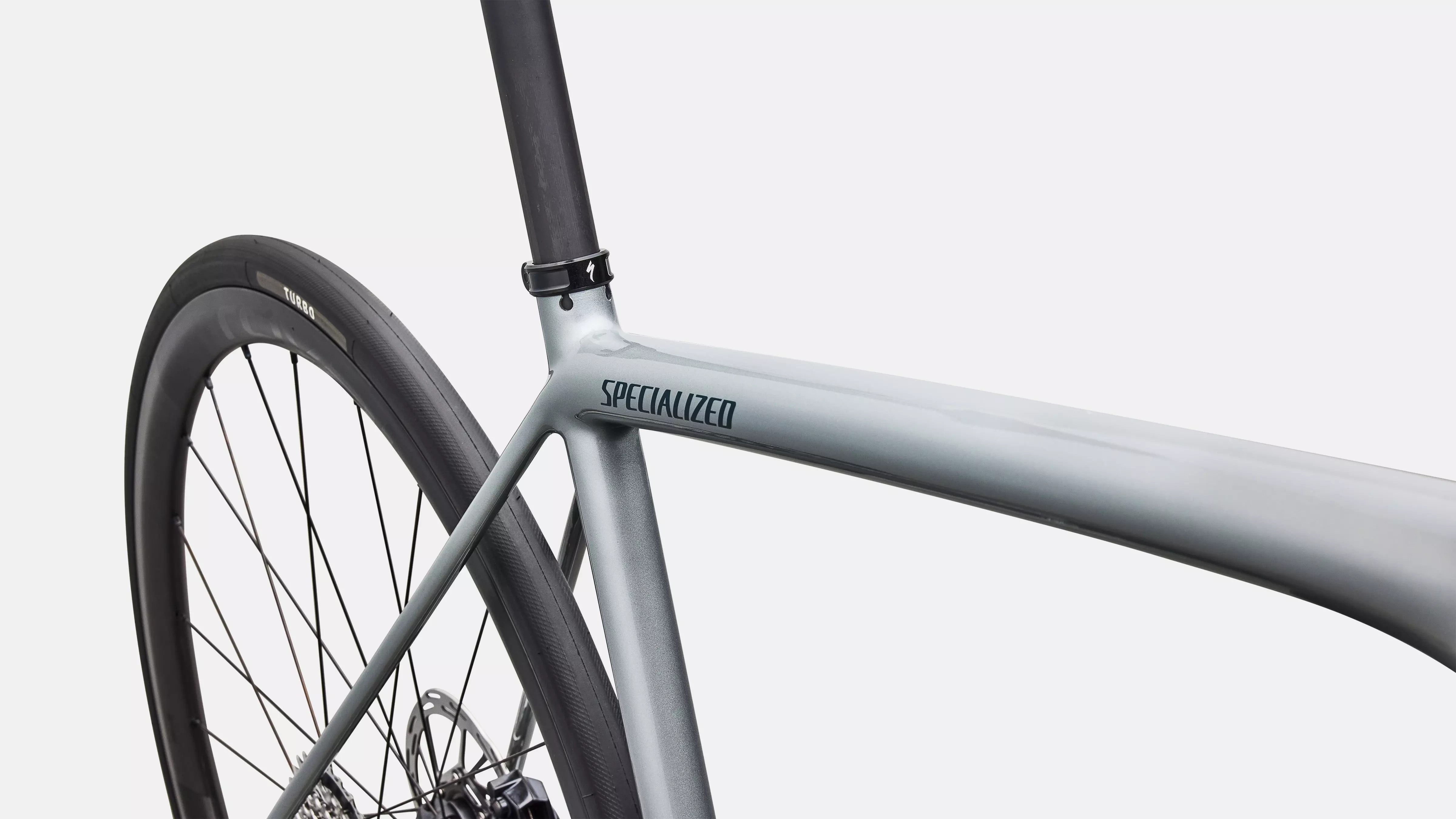 Specialized Aethos 2 Pro (SRAM) Performance Road Bike 2026 Gloss Shadow Silver