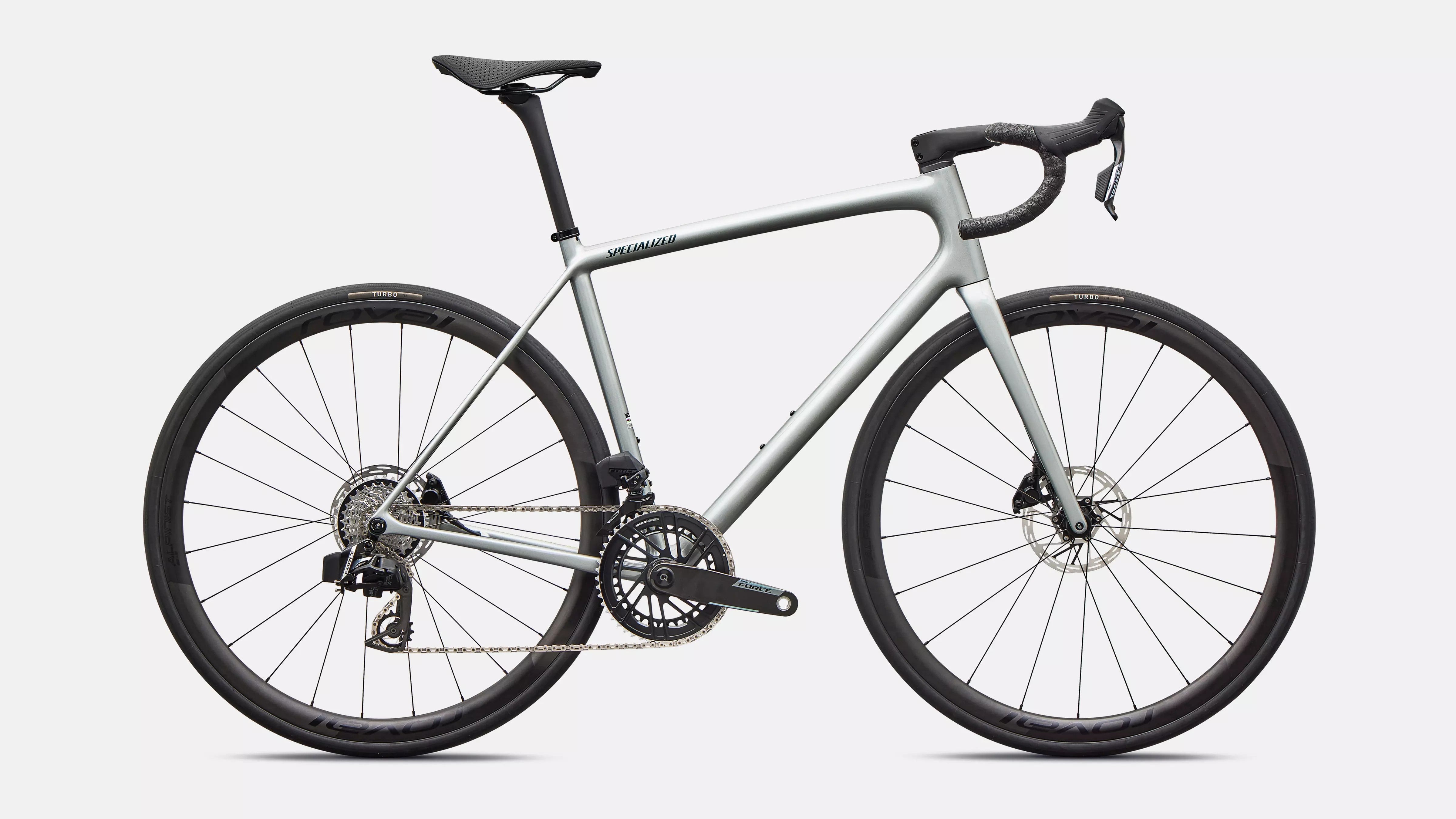 Specialized Aethos 2 Pro (SRAM) Performance Road Bike 2026 Gloss Shadow Silver