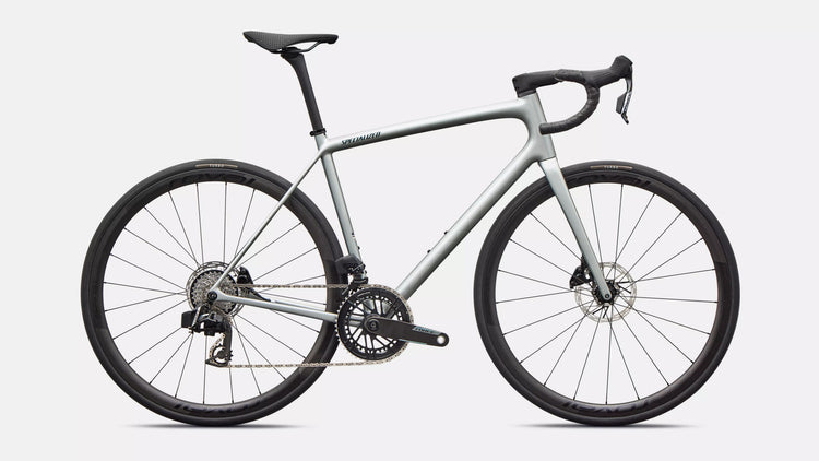 Specialized Aethos 2 Pro (SRAM) Performance Road Bike 2026 Gloss Shadow Silver