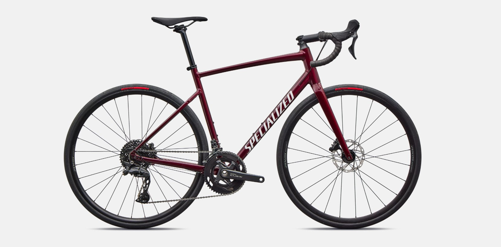 Specialized Allez Performance Road Bike 2026 Maroon/White 