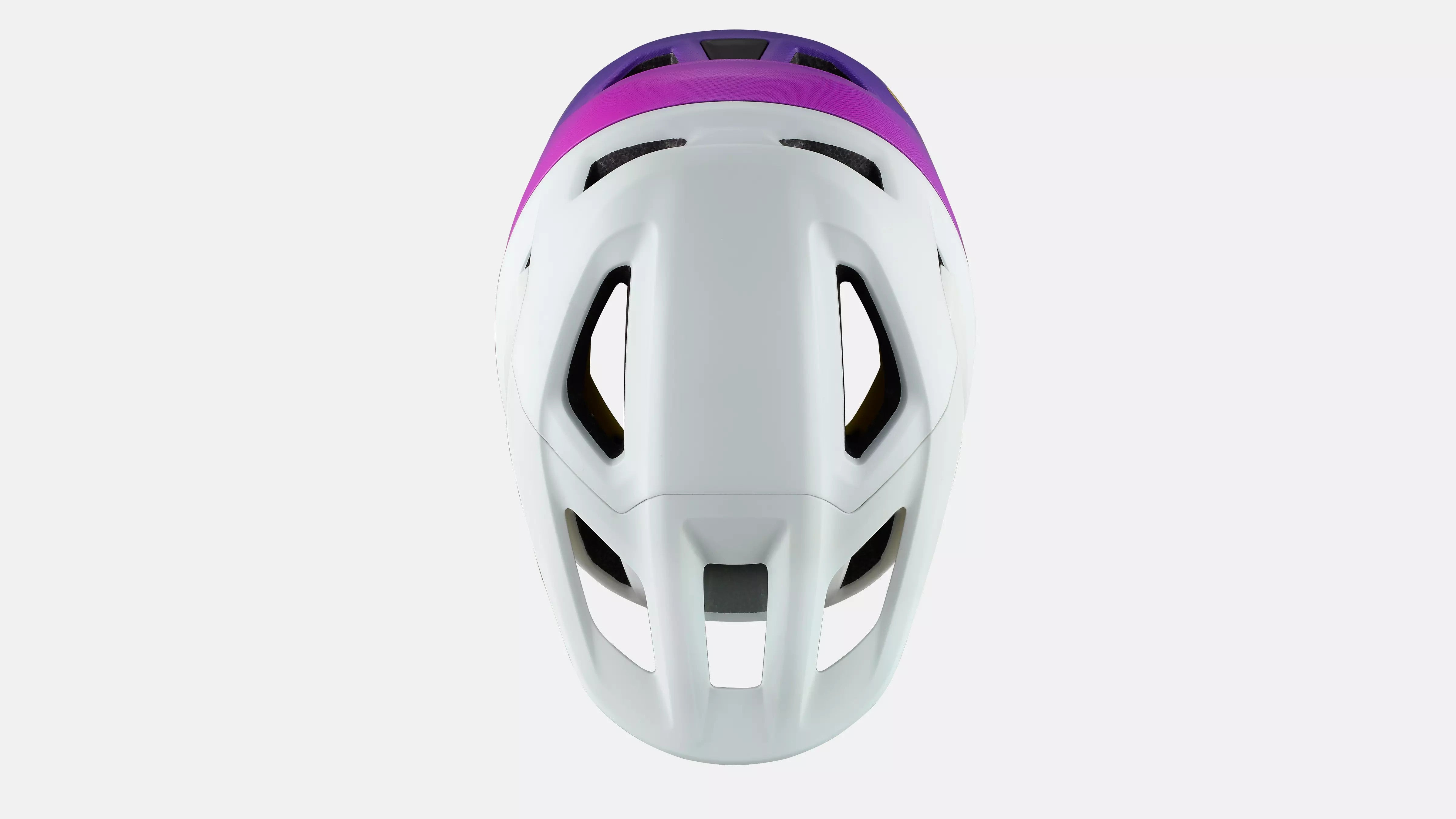 Specialized Camber MIPS Bike Helmet White Dune Purple Orchid