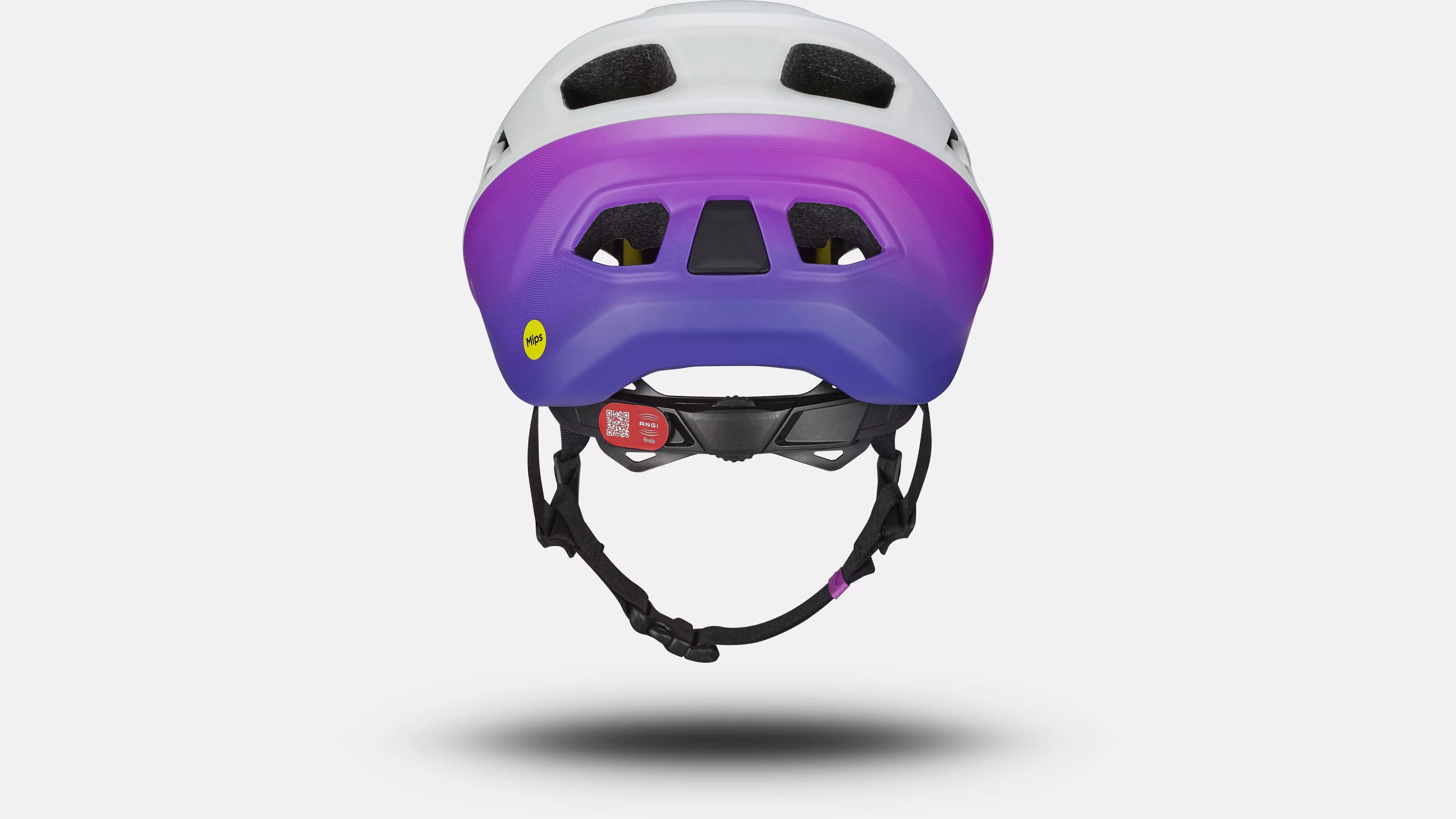 Specialized Camber MIPS Bike Helmet White Dune Purple Orchid