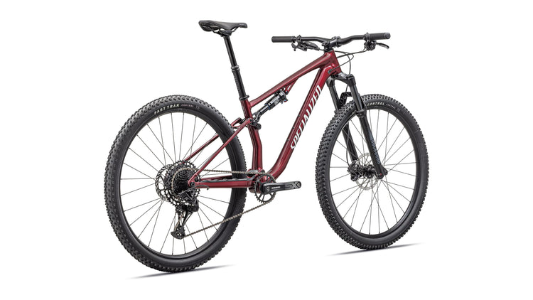 Specialized Chisel Full Suspension Mountain Bike 2025 Gloss Maroon/White