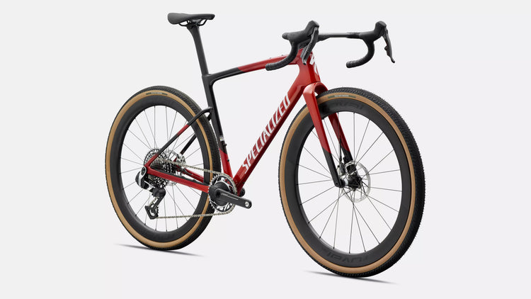 Specialized Crux 5 S-Level (SRAM Red XPLR) Gravel Bike 2027 Redwood Metallic/White
