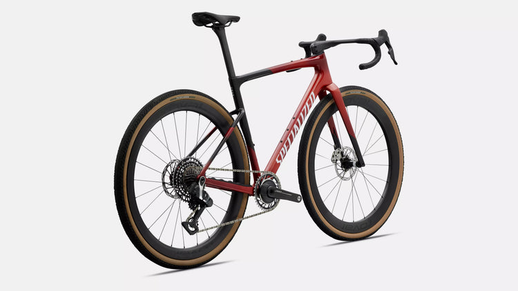 Specialized Crux 5 S-Level (SRAM Red XPLR) Gravel Bike 2027 Redwood Metallic/White