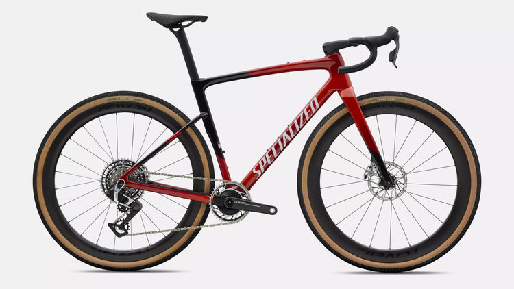 Specialized Crux 5 S-Level (SRAM Red XPLR) Gravel Bike 2027 Redwood Metallic/White
