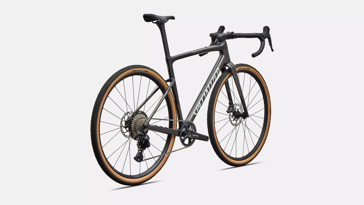 Specialized Crux 5 Sport (Shimano GRX 800) Gravel Bike 2027 Silver Pearl Smoke/Silver Dust