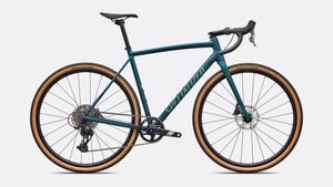 
Specialized Crux DSW Comp Gravel Bike 2026 Emerald Metallic/Fjord Metallic