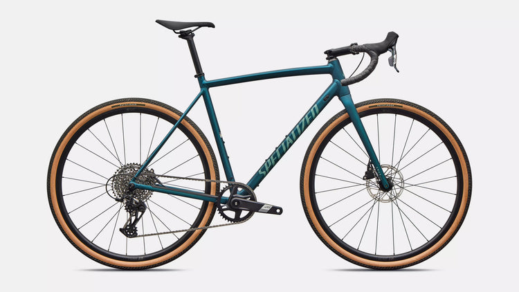 
Specialized Crux DSW Comp Gravel Bike 2026 Emerald Metallic/Fjord Metallic