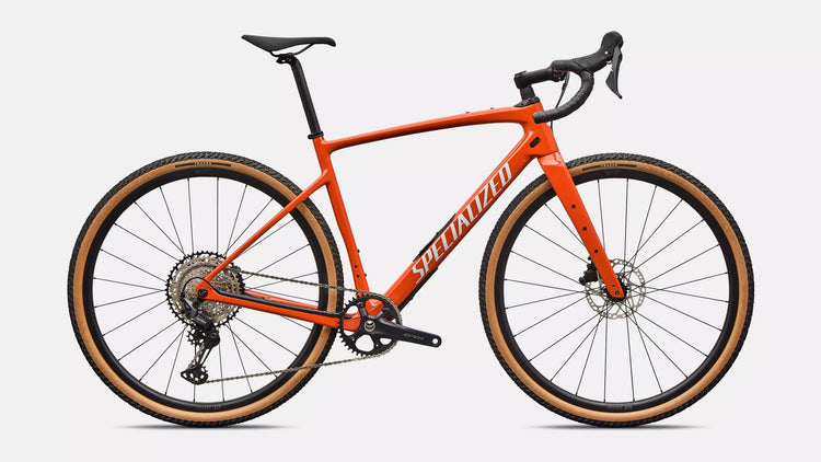 Specialized Diverge 4 Sport Carbon Gravel Bike 2027 Deep Orange/Dune White