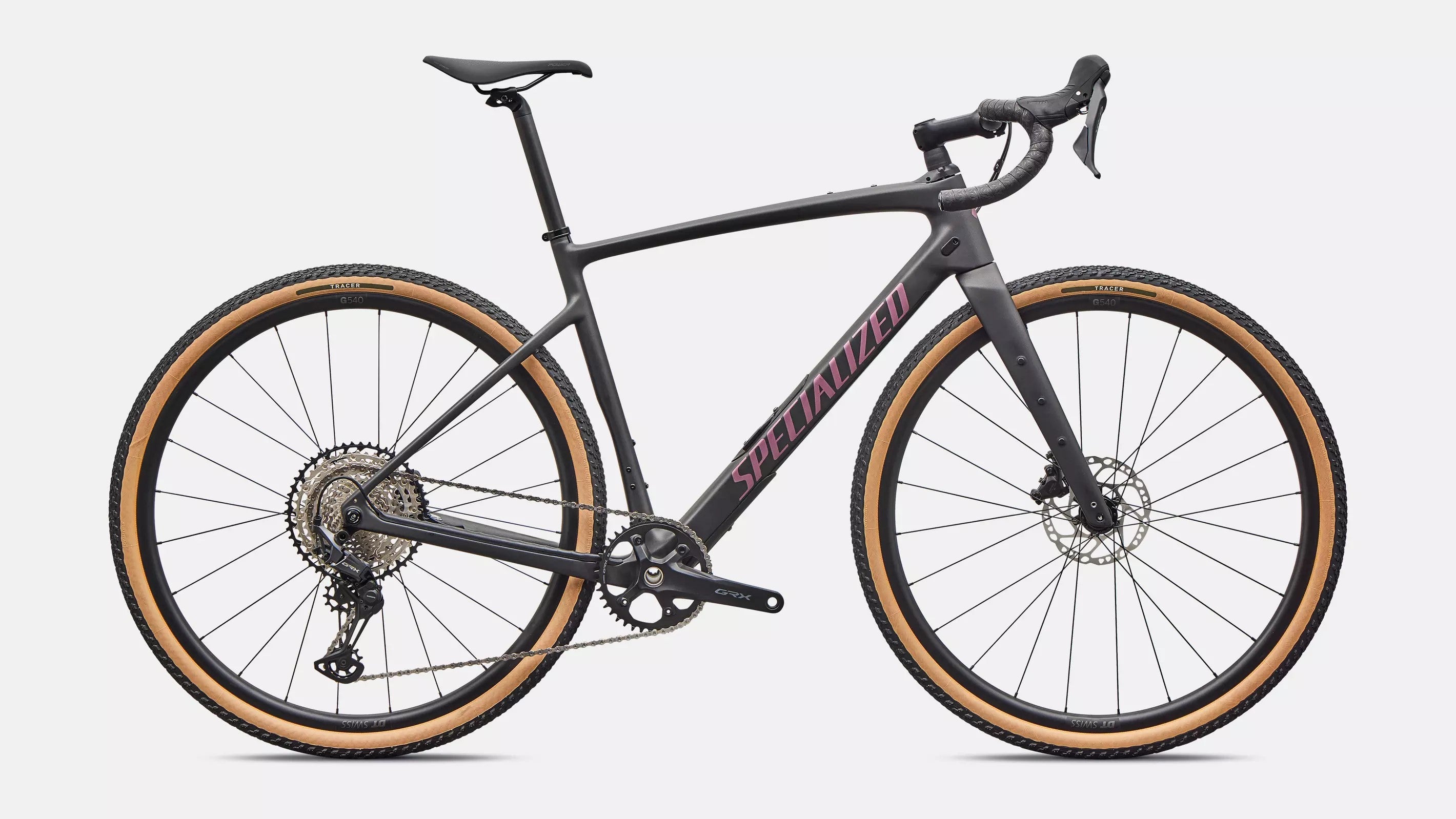 Specialized Diverge 4 Sport Carbon Gravel Bike 2027 Obsidian Metallic/Quartz Metallic