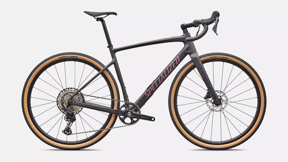 Specialized Diverge 4 Sport Carbon Gravel Bike 2027 Obsidian Metallic/Quartz Metallic