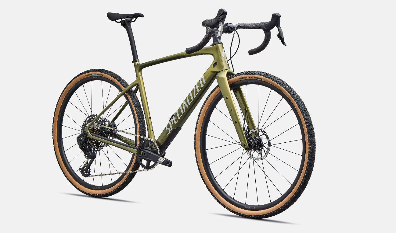 Specialized Diverge 4 Comp Apex AXS Performance Road Bike 2026 Laurel Green Metallic