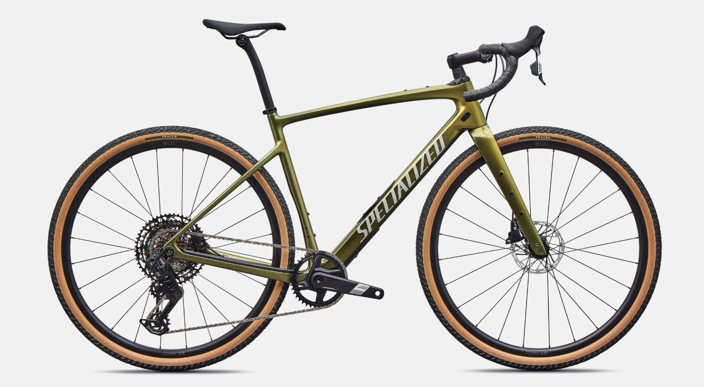 Specialized Diverge 4 Comp Apex AXS Performance Road Bike 2026 Laurel Green Metallic