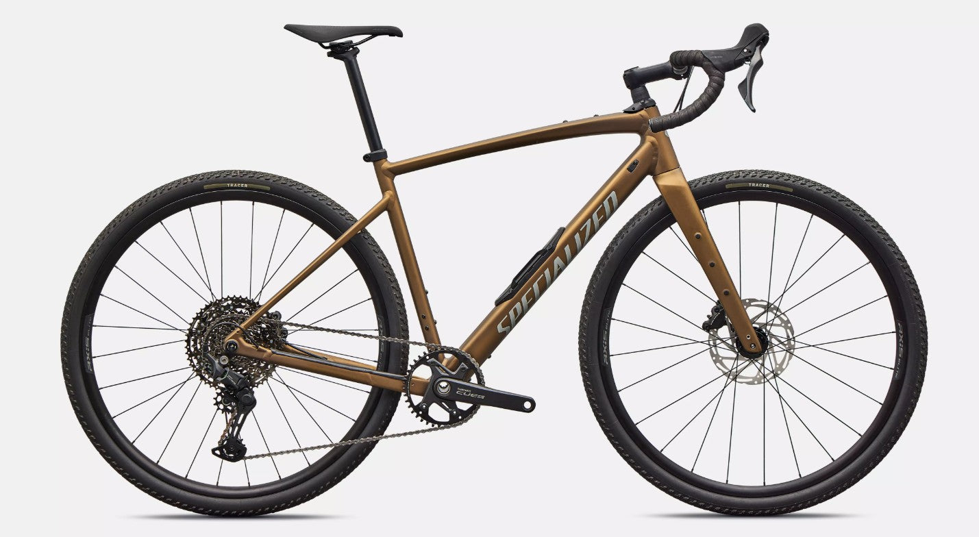 Specialized Diverge 4 Sport Alloy Gravel Bike 2026 Satin Burnt Gold Metallic/Shadow Silver