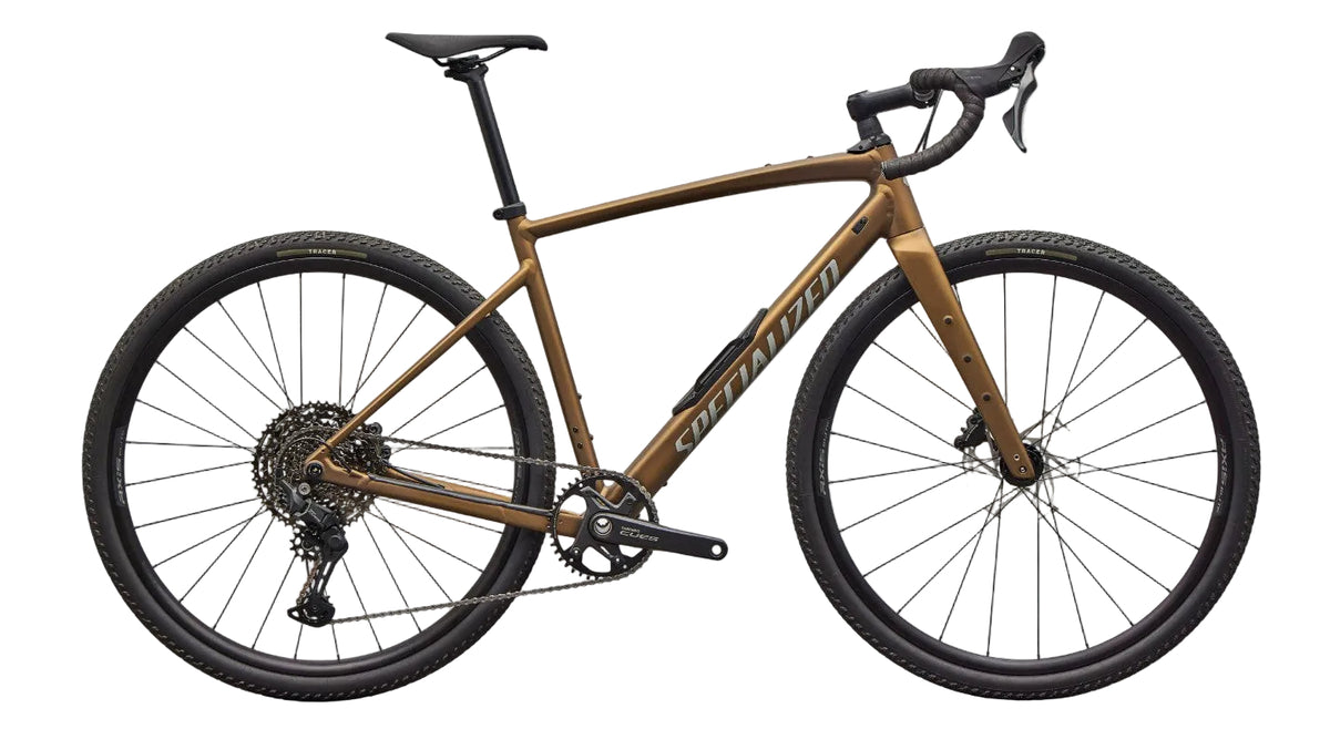 Specialized Diverge 4 Sport Alloy Gravel Bike 2026 Satin Burnt Gold Metallic/Shadow Silver