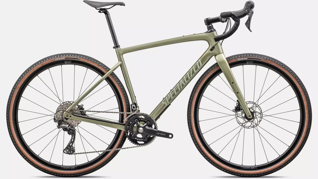 Specialized Diverge Sport Carbon Adventure Gravel Bike 2024 Gloss Metallic Spruce/Spruce