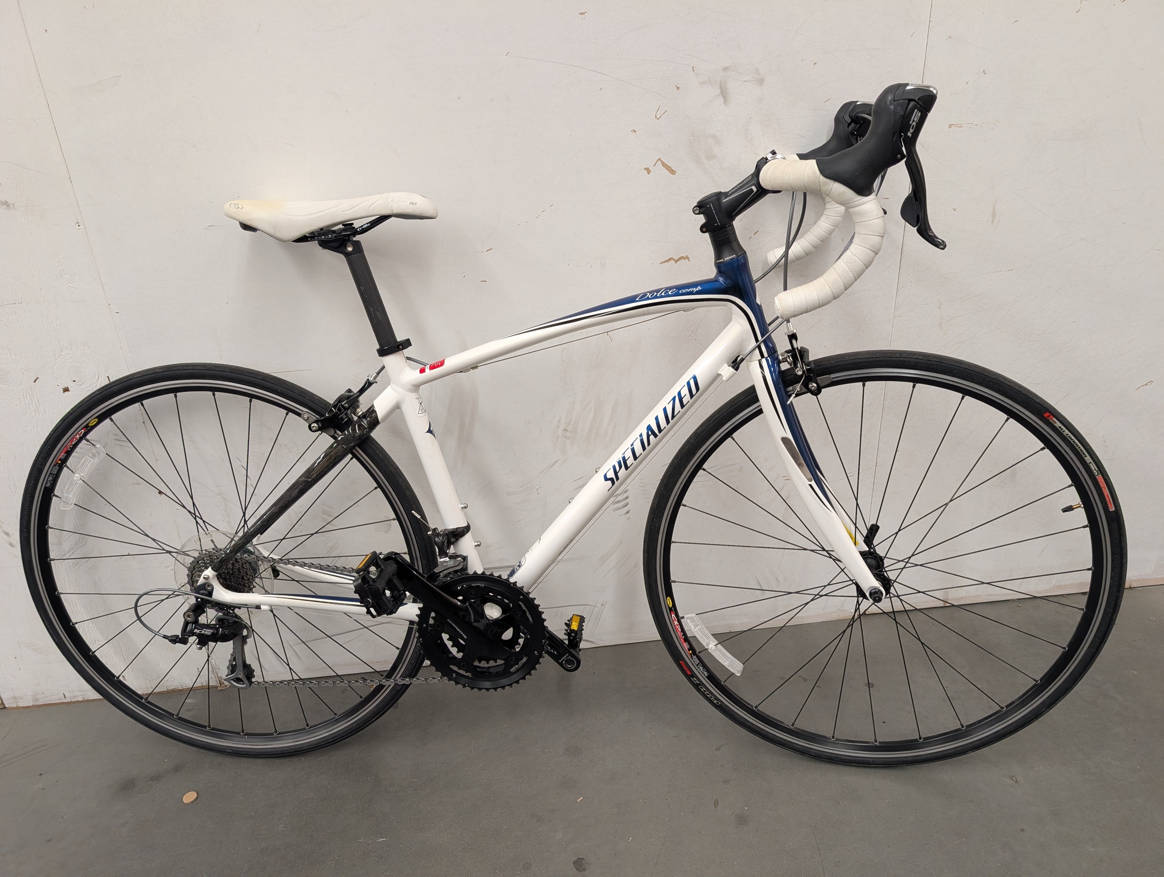 Specialized Dolce Comp White Medium USED Road Bike