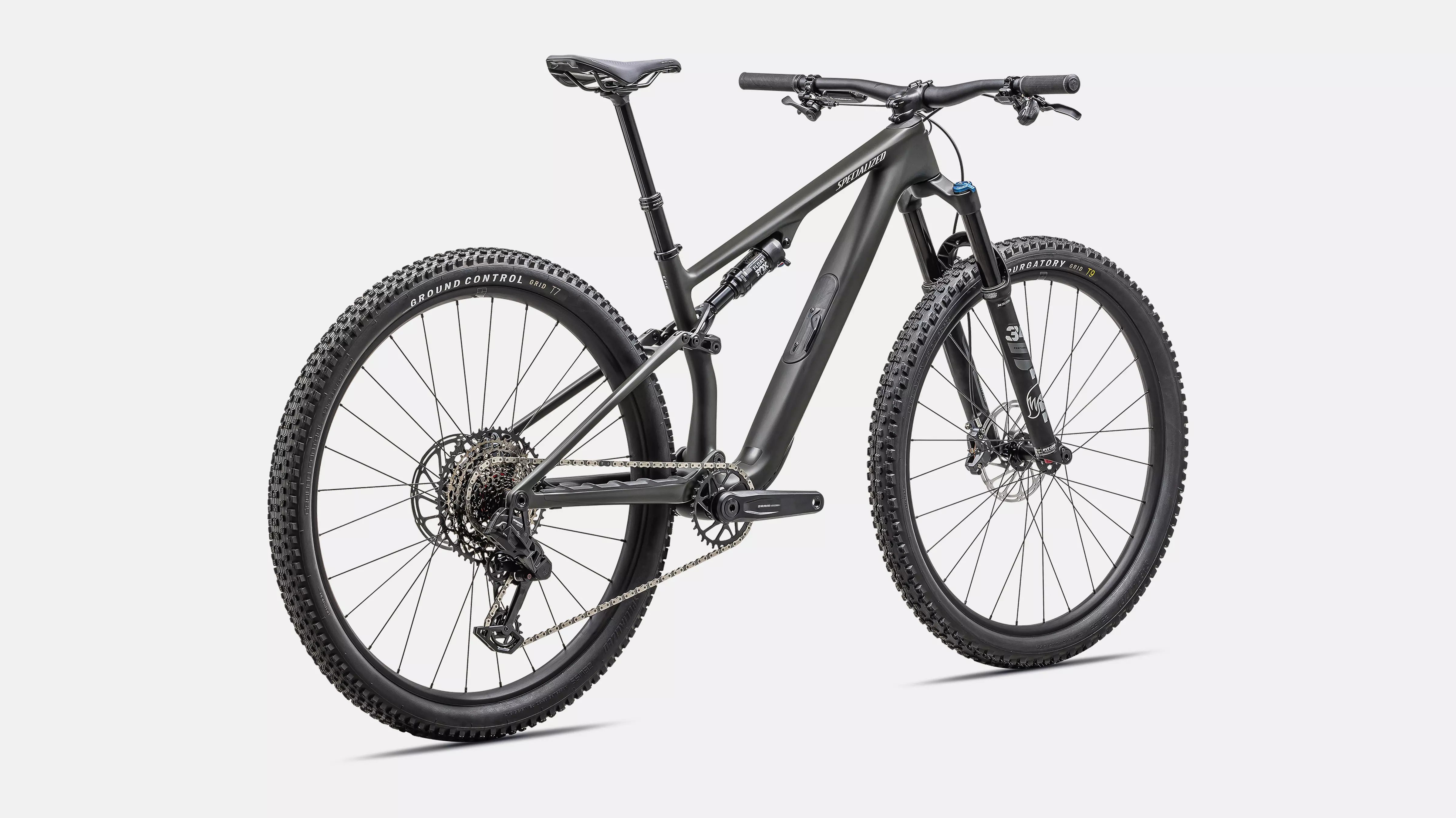 Specialized Epic 8 EVO Comp Full Suspension Bike 2026 Satin Dark Moss Green/Dune White