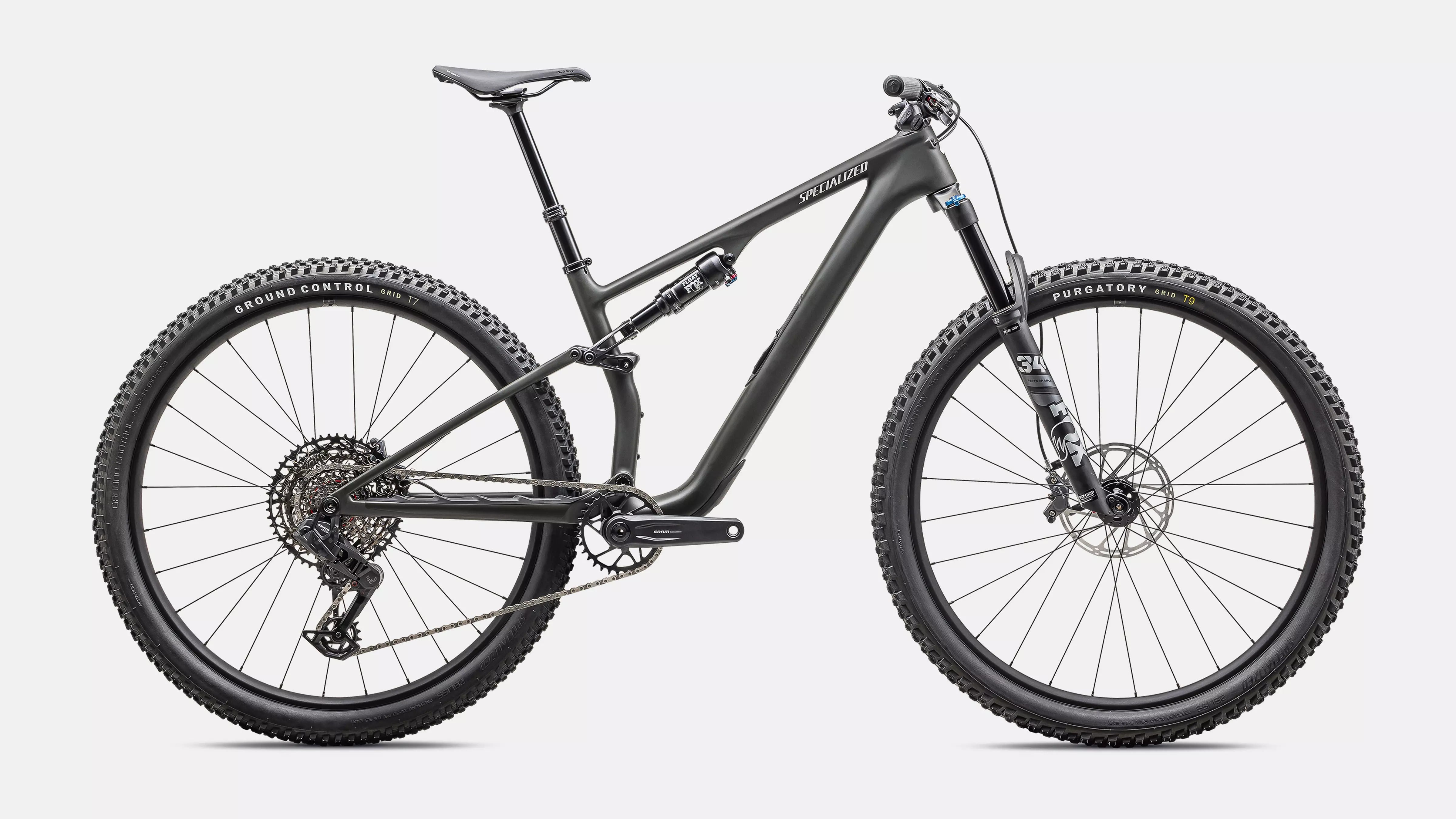 Specialized Epic 8 EVO Comp Full Suspension Bike 2026 Satin Dark Moss Green/Dune White