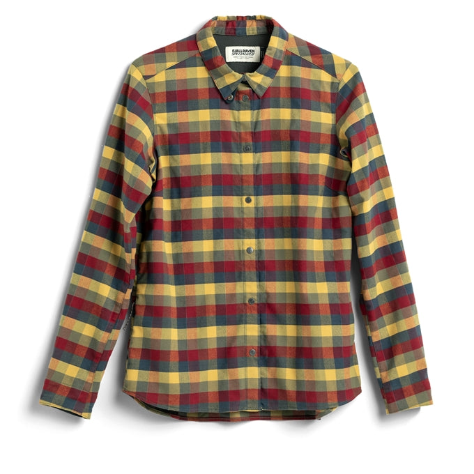 Specialized/Fjallraven Women's Rider's Flannel Shirt Flag Check