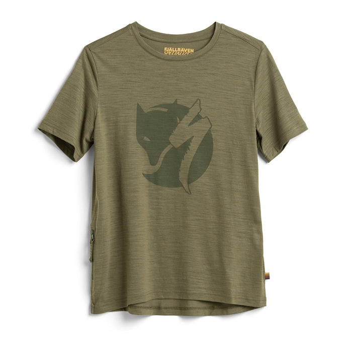 Specialized/Fjallraven Women's Wool Short Sleeve T-Shirt Green