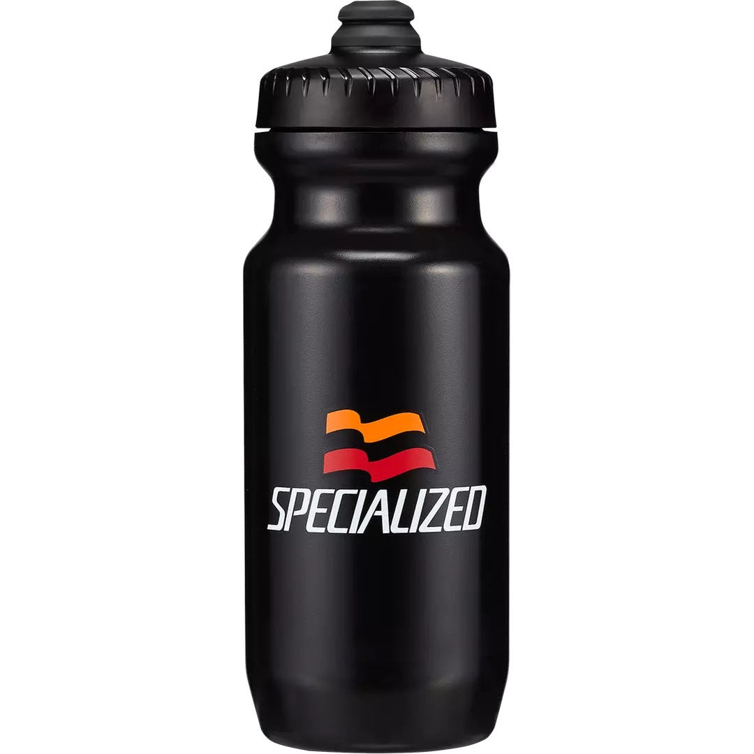 Specialized Little Big Mouth 21oz Water Bottle Flag Black