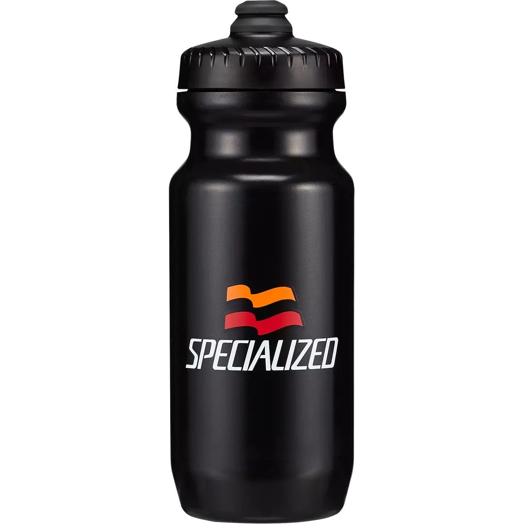 Specialized Little Big Mouth 21oz Water Bottle Flag Black