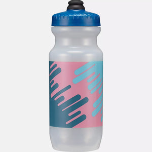 Specialized Little Big Mouth 21oz Water Bottle Slanted Tide Pink blue teal