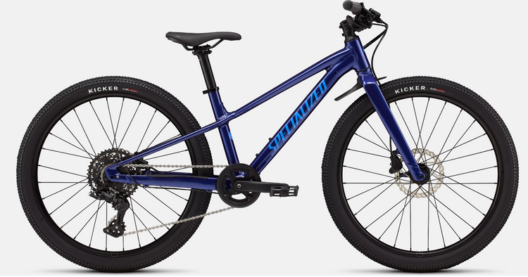 Specialized Riprock 24 Kids Bike 2027 Gloss Majesty Blue Metallic Sky Blue