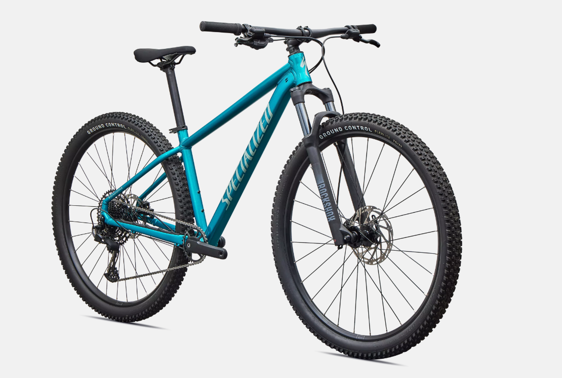 Specialized Rockhopper Comp Hardtail Mountain Bike 2027 Gloss Teal Tint Aluminum