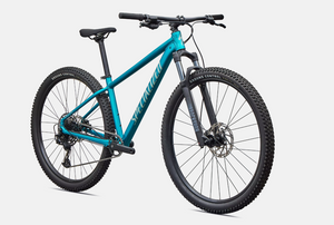 Specialized Rockhopper Comp Hardtail Mountain Bike 2027 Gloss Teal Tint Aluminum