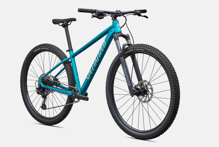 Specialized Rockhopper Comp Hardtail Mountain Bike 2027 Gloss Teal Tint Aluminum