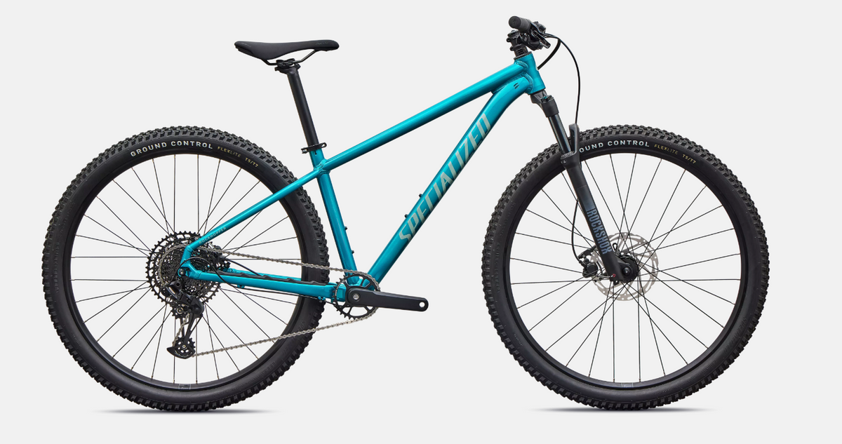 Specialized Rockhopper Comp Hardtail Mountain Bike 2027 Gloss Teal Tint Aluminum