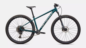 Specialized Rockhopper Expert Hardtail Mountain Bike 2026 29 Gloss Emerald Metallic/Shadow Silver 
